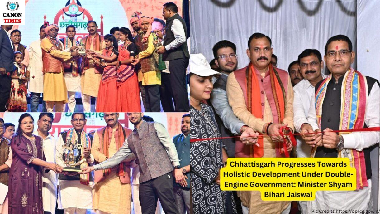 Chhattisgarh Progresses Towards Holistic Development Under Double-Engine Government: Minister Shyam Bihari Jaiswal