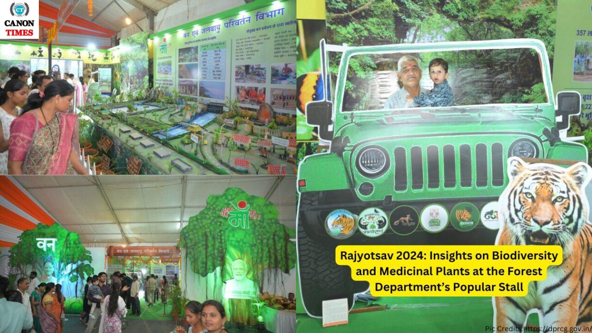 Rajyotsav 2024: Insights on Biodiversity and Medicinal Plants at the Forest Department’s Popular Stall