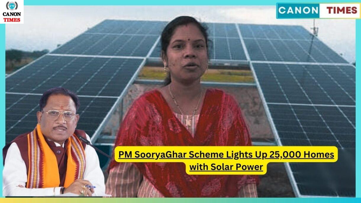 PM SooryaGhar Scheme Lights Up 25,000 Homes with Solar Power