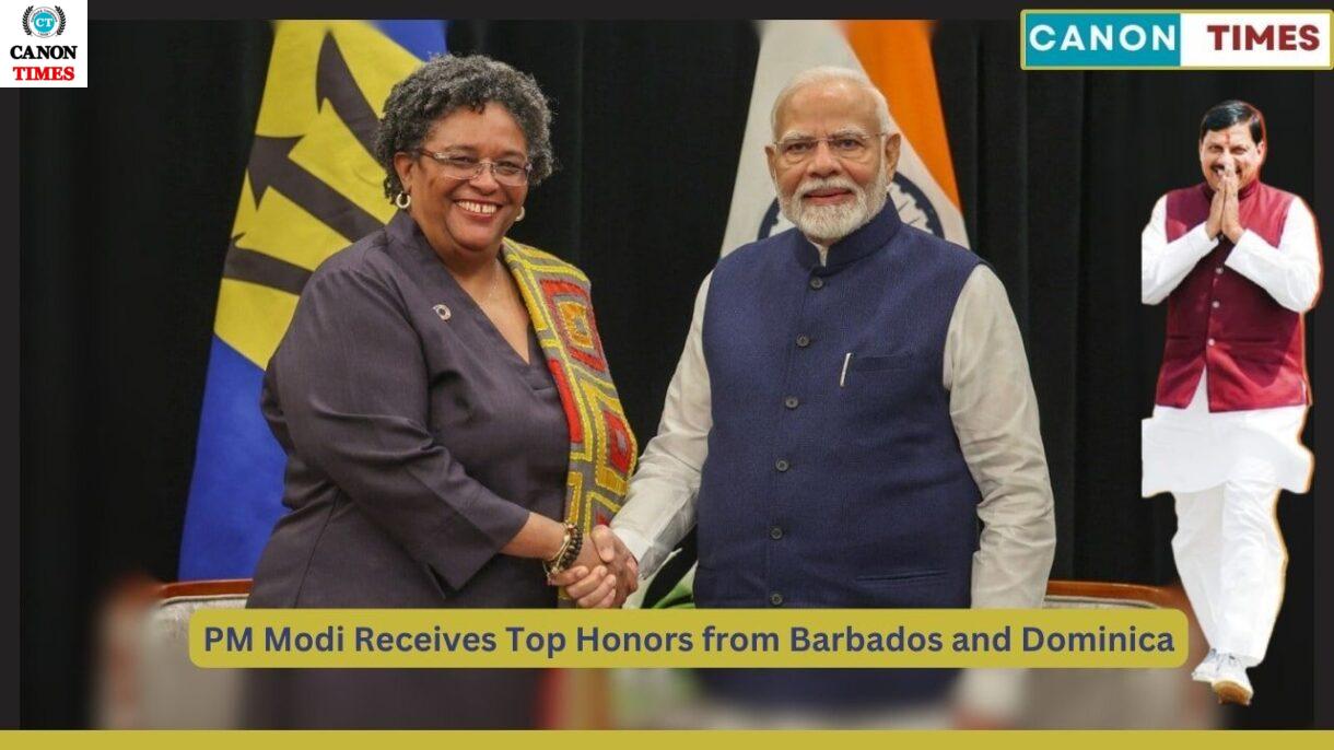 PM Modi Receives Top Honors from Barbados and Dominica