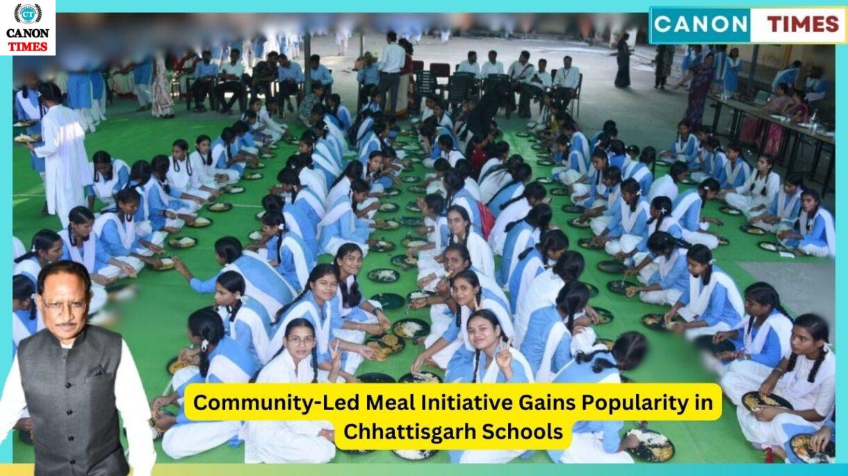 Community-Led Meal Initiative Gains Popularity in Chhattisgarh Schools