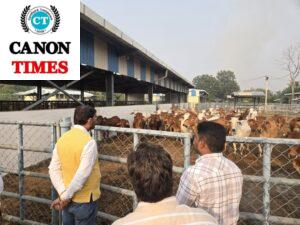 Animal Husbandry Minister Lakhan Patel Emphasizes Improvement of Livestock Breeding Facility