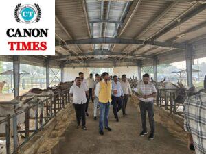 Animal Husbandry Minister Lakhan Patel Emphasizes Improvement of Livestock Breeding Facility