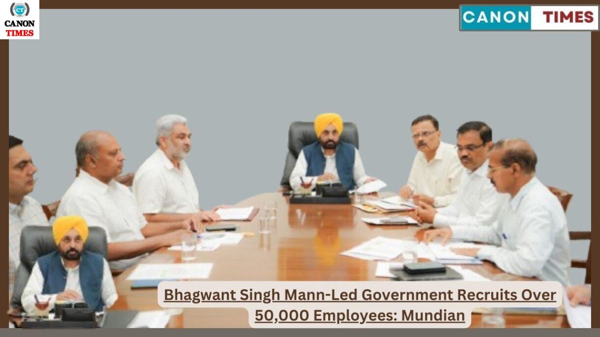 Bhagwant Singh Mann-Led Government Recruits Over 50,000 Employees: Mundian