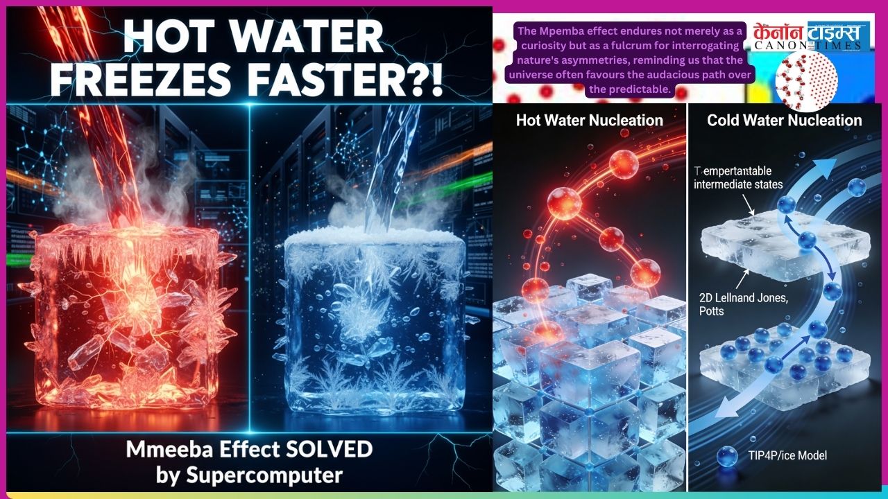 Supercomputing Illuminates Water's Enigmatic Freeze