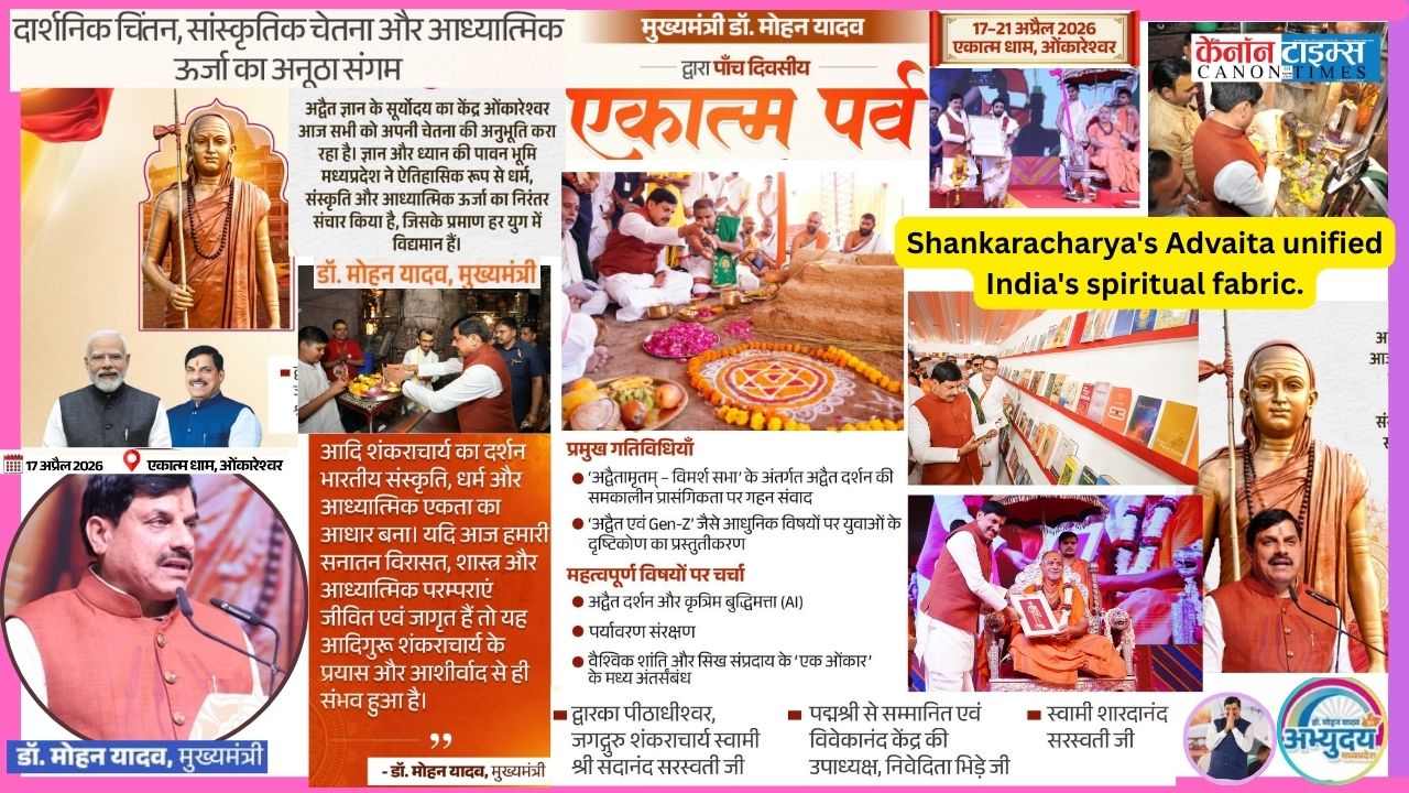 Adi Shankaracharya's Philosophy: Foundation of India's Spiritual Unity