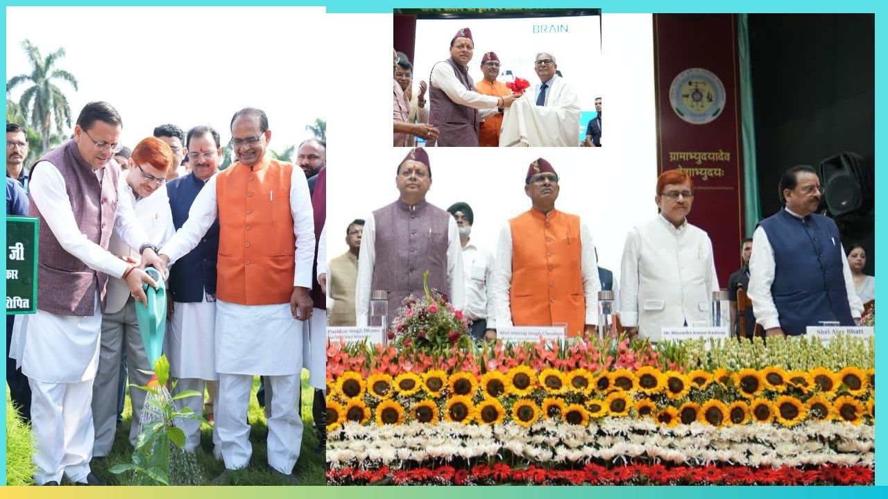 Pantnagar Alumni Meet Opens with Shivraj Singh Chauhan and Dhami, Focus on Agriculture Innovation and Future Farming