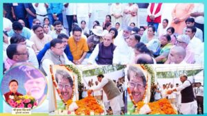 Rajnath Singh and CM Dhami Pay Tribute to Jaspal Rana at Dehradun Terahvin