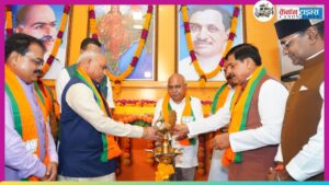 BJP Leaders Pay Tribute to Dr. Syama Prasad Mookerjee on 125th Birth Anniversary