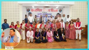 Dhami Honors Kargil Martyrs, Salutes Soldiers at Dehradun Ceremony