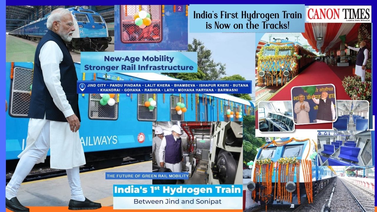 India’s First Hydrogen Train Is a Make in India Milestone