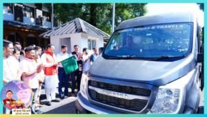 Dhami Flags Off Youth Service Journey to Haryana
